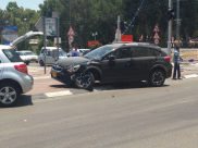 بالصور: إصابة طفيفة بحادث طرق بين مركبتين في مفرق هكيرخ بالرملة